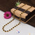 1 Gram Gold Forming Streamlined Design Superior Quality Mala for Men - Style A206
