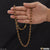 Natural Look High-Quality Gold Plated Rudraksha Mala for Men - Style A381