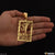 Maa Shakti Krupa Glamorous Design Gold Plated Pendant For Men - Style A743