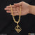 Maa Sonal Krupa Funky Design Gold Plated Chain Pendant Combo for Men (CP-D055-A918)