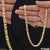 Nawabi Exquisite Design High-Quality Gold Plated Chain for Men - Style D163