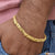 Nawabi Kohli Extraordinary Design Gold Plated Bracelet for Men - Style D008