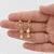 New Style with Diamond Fancy Design Gold Plated Earrings for Lady - Style A036