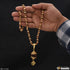 Om With Paro Fashionable Design Gold Plated Rudraksha Mala With Pendant - Style A025