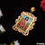 Sonal Maa Handmade Photo Fancy Design Gold Plated Pendant for Men - Style A052