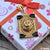 Lion Face Rectangle Gorgeous Design Gold Plated Pendant For Men - Style A137