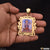 Jay Khodal Handmade Photo Decorative Design Gold Plated Pendant For Men - Style A221