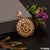 Gold Plated OM Round Diamond Pendant With Trishul For Men - Style A077