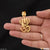Om With Trishul Sophisticated Design Gold Plated Pendant for Men - Style B792