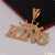 Crown with King with Diamond Cute Design Best Quality Gold Plated Pendant - Style A716