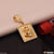 Bal Krishna With Diamond Superior Quality Gold Plated Pendant For Men - Style A838