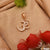 1 Gram Gold - Om with Diamond Fashionable Design Gold Plated Pendant - Style A903