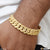 Pokal Chic Design Superior Quality Gold Plated Bracelet for Men - Style D090