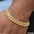 Pokal Cool Design Superior Quality Gold Plated Bracelet for Men - Style D084