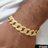 Pokal Fancy Design High-Quality Gold Plated Bracelet for Men - Style D091