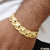 Pokal Stylish Design Best Quality Gold Plated Bracelet for Men - Style D093