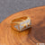 1 Gram Gold Forming Delicate Design with Diamond Gold Plated Ring for Men - Style A020