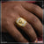 1 Gram Gold Plated Lion Distinctive Design Best Quality Ring For Men - Style B205