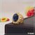 1 Gram Gold Plated Blue Stone with Diamond Antique Design Ring for Men - Style B196