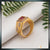 1 Gram Gold Forming Pink Stone with Diamond Gorgeous Design Ring - Style A487