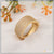 Latest Design with Diamond Glamorous Design Gold Plated Ring for Men - Style B528
