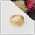 Funky Design Latest Design High-Quality Gold Plated Ring for Men - Style B556