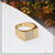 Best Quality with Diamond Funky Design Gold Plated Ring for Men - Style B600