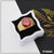 Red Stone Superior Quality Sparkling Design Gold Plated Ring for Men - Style B603
