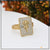 Trishul with Diamond Glittering Design Gold Plated Ring for Men - Style B612