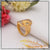 1 Gram Goldforming Sun With Diamond Best Quality Durable Design Ring - Style A933