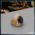 Blue Stone with Diamond Cool Design Superior Quality Gold Plated Ring - Style A746