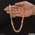 Rajwadi With Pipe Extraordinary Design Gold Plated Chain for Men - Style D157