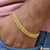 Ring Into Ring Excellent Design Gold Plated Bracelet for Men - Style D059