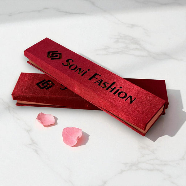 Soni Fashion's Red bracelet box