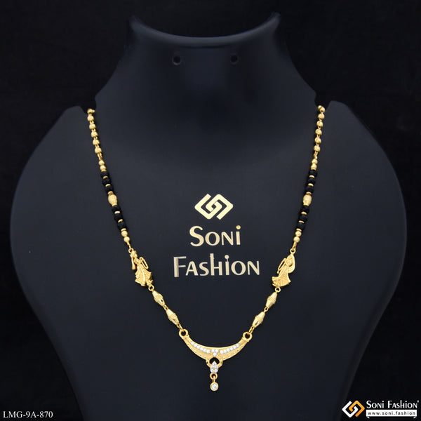 Sparkling Design Gold Plated Mangalsutra for Women - Style A870