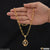 Star Fabulous Design Gold Plated Chain Pendant Combo for Men (CP-C510-A608)