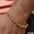 Stylish Design Best Quality Gold Plated Rudraksha Bracelet for Men - Style D072