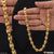 Superior Quality Hand-Crafted Design Gold Plated Chain for Men - Style D108