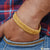 Superior Quality Sparkling Design Gold Plated Bracelet for Men - Style D053