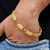 Superior with Diamond Glittering Design Gold Plated Bracelet for Men - Style C954
