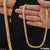 Unique Design Premium-Grade Quality Gold Plated Chain for Men - Style D110