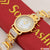 1 Gram Gold Plated with Diamond Glamorous Design Watch for Men - Style A019