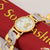 1 Gram Gold Plated with Diamond Excellent Design Watch for Men - Style A024