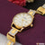 1 Gram Gold Plated with Diamond Popular Design Watch for Men - Style A065