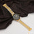 1 Gram Gold Plated with Diamond Amazing Design Watch for Men - Style A072
