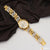 1 Gram Gold Plated with Diamond Excellent Design Watch for Men - Style A076