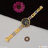 1 Gram Gold Plated Best Quality Artisanal Design Watch for Ladies - Style A083