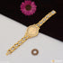 1 Gram Gold Plated with Diamond Fashion-Forward Watch for Ladies - Style A089