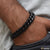 Attention-getting design high quality black color bracelet