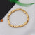 Attractive Design With Diamond Latest Gold Plated Bracelet